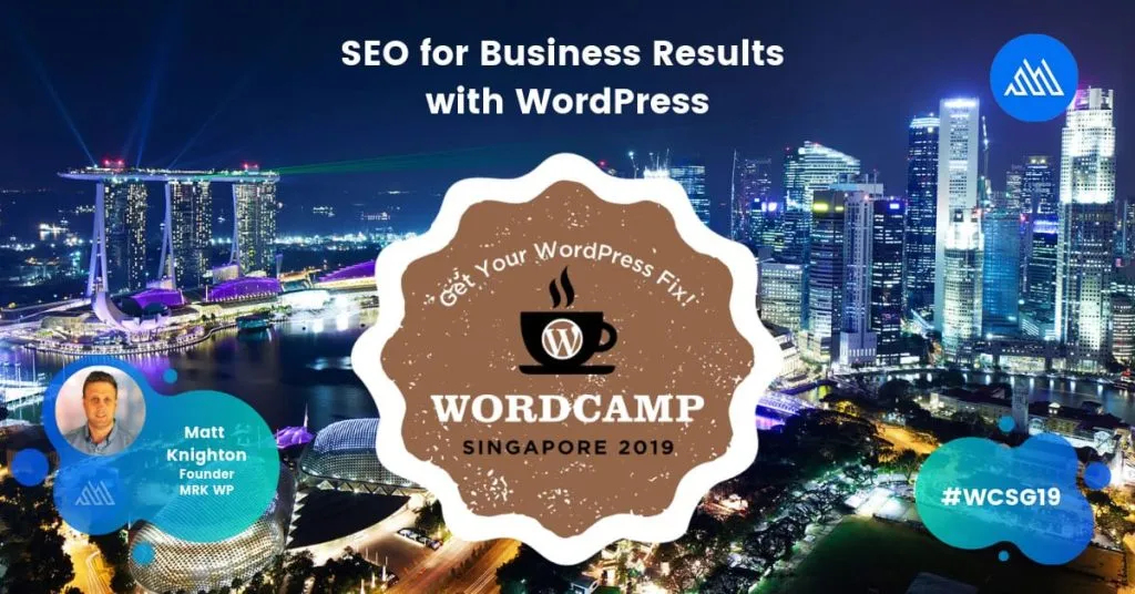 I’ll be Presenting at WordCamp Singapore
