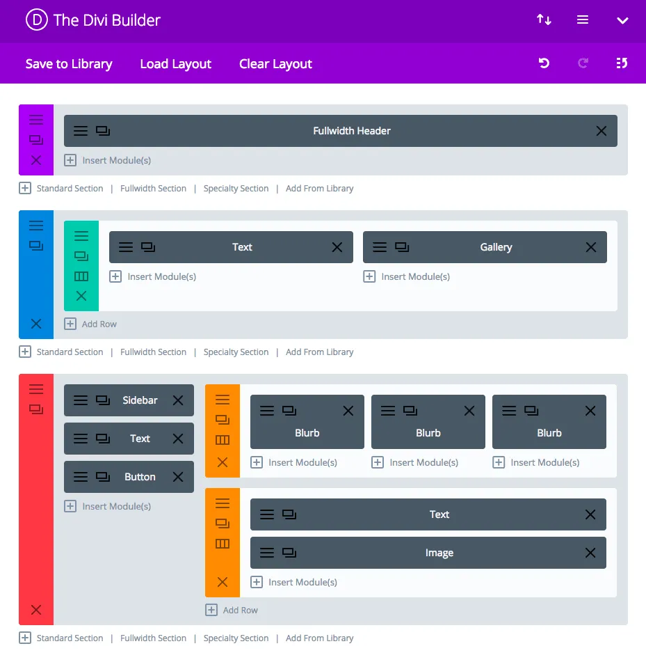 Drag-and-Drop Divi Builder