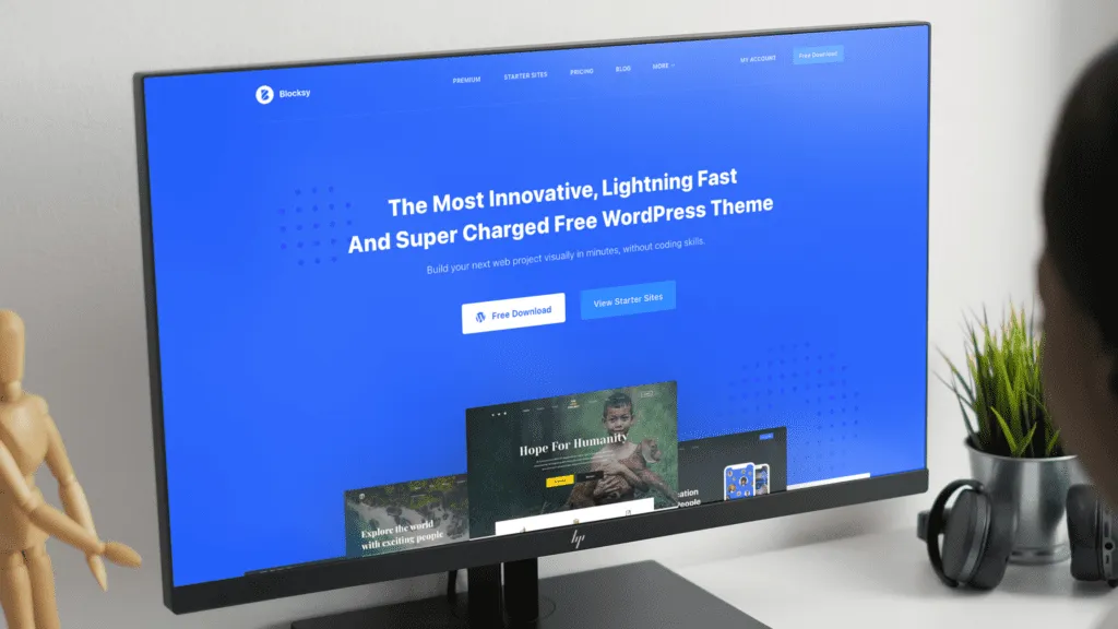 Blocksy Home Page