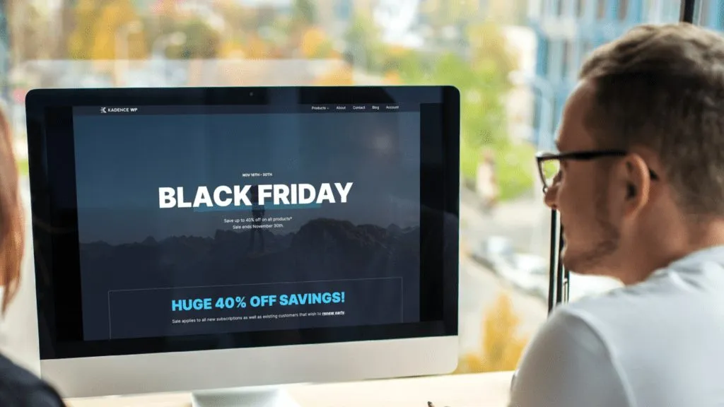 Kadence Black Friday Offer Page