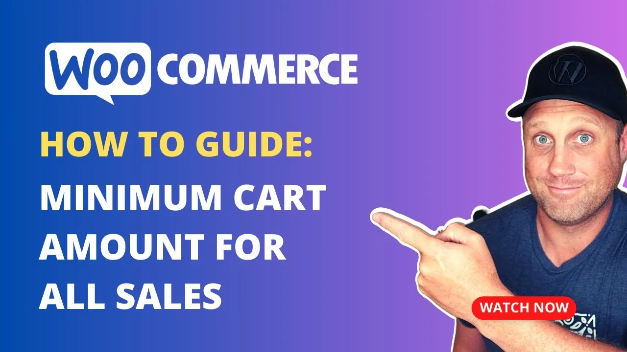 How to set a minimum order amount on WooCommerce – Free Plugin for WooCommerce