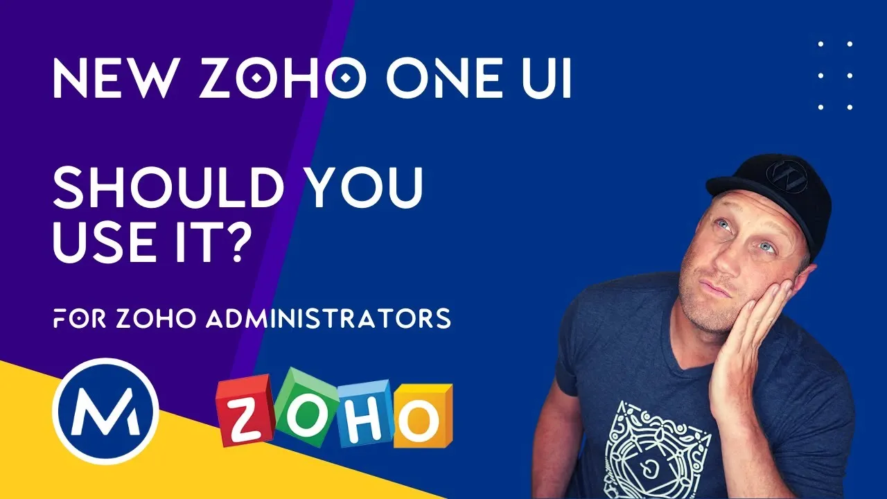 Zoho one UI – Should you turn on the new version?