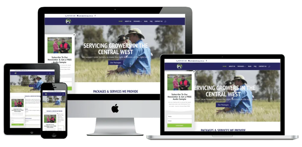 Py Agronomy Website Design
