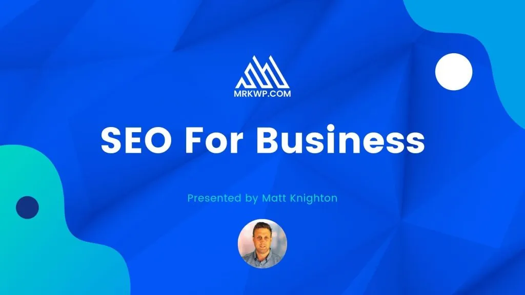 SEO for Business – WordCamp Singapore Video