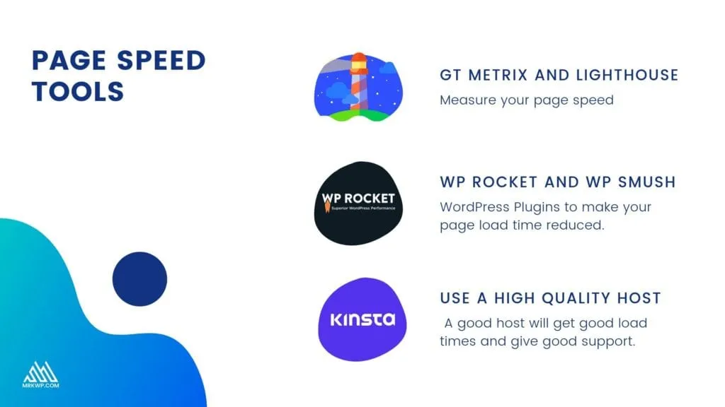 Tools for Page Speed