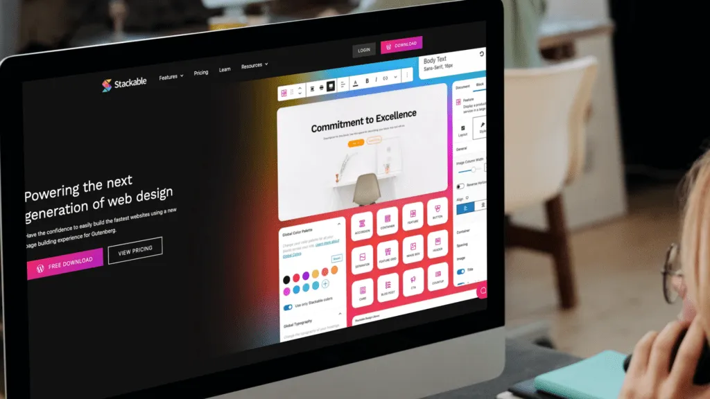 Stackable Homepage