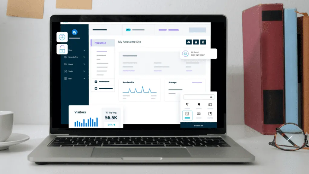 WP Engine dashboard
