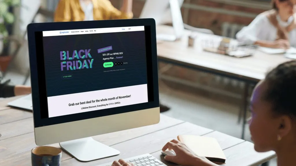 WPMU Black Friday Offer Page