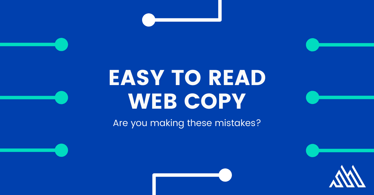 easy to read web copy