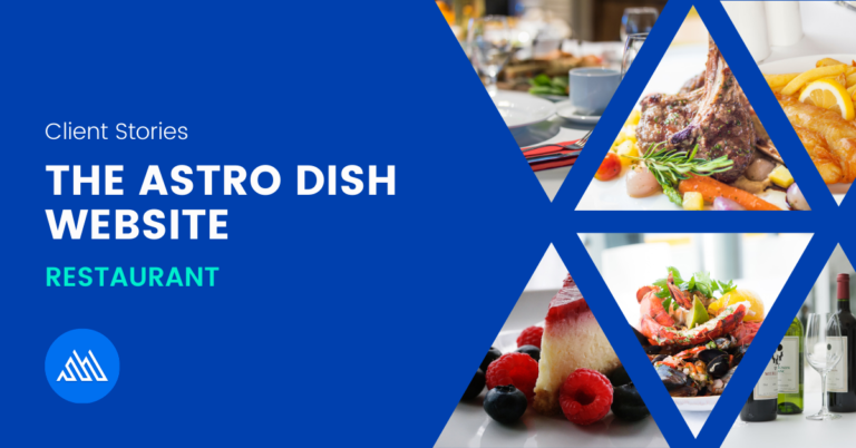 Astro Dish Restaurant Website