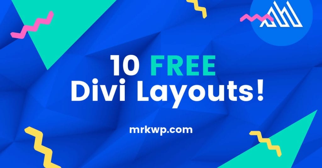 10 free divi layouts