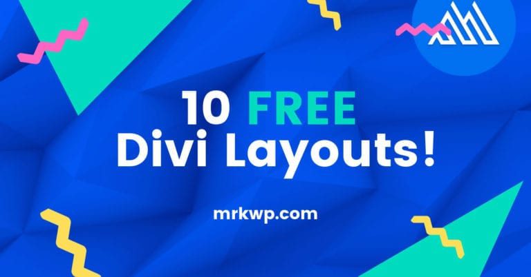 10 Free Divi Layouts You Need to Download Today
