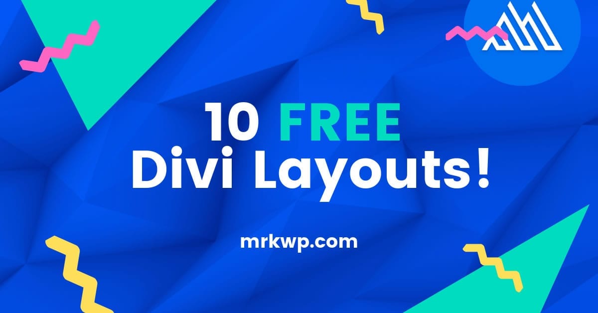 10 free divi layouts