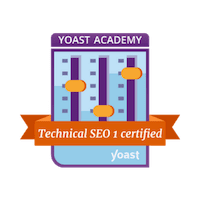 Yoast technical seo 1 certified