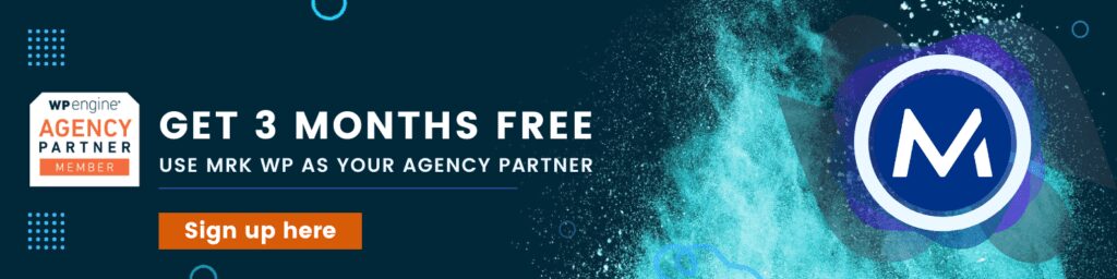 Get 3 months free with WP Engine.