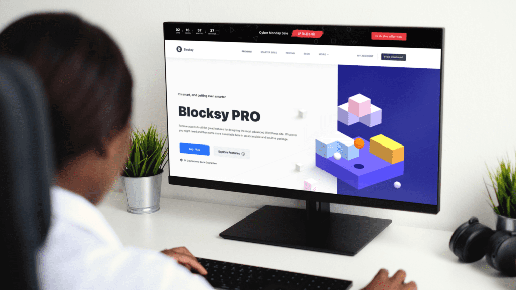 Blocksy Home Page