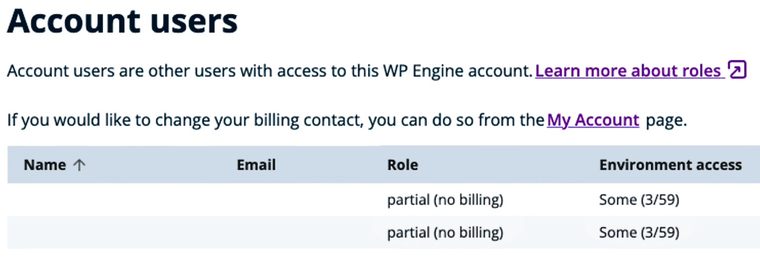 WP Engine User Portal - MRKWP