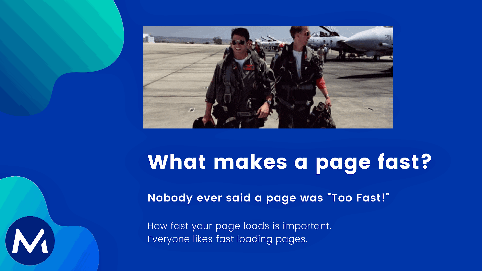 Importance of a fast page