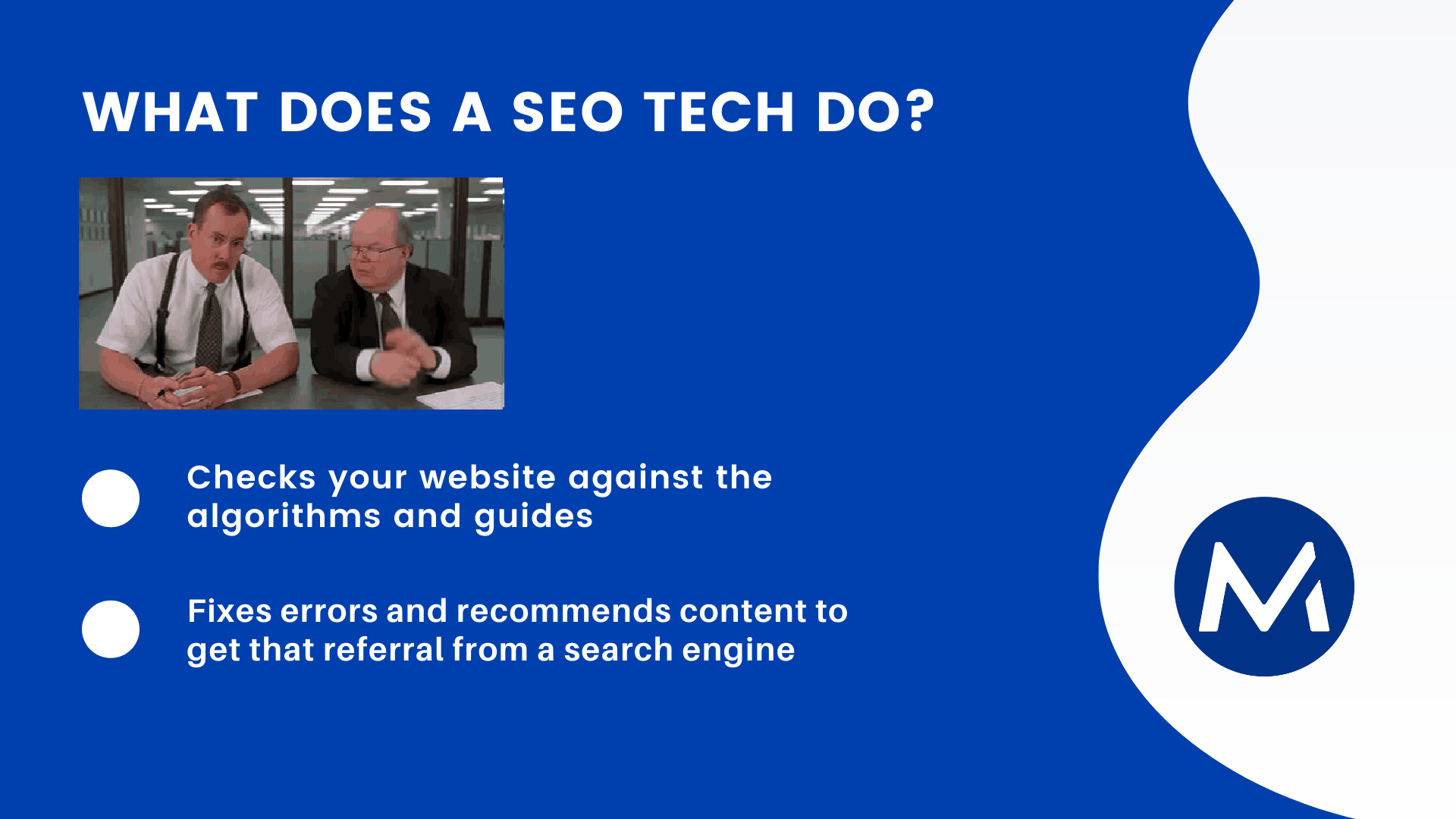 What does an SEO Tech do?