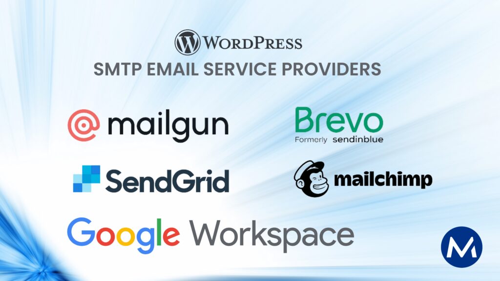 WordPress SMTP email service providers.