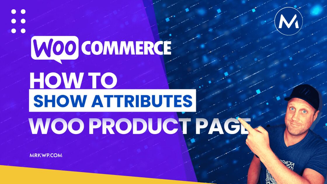How to Show Attributes in product description Blocksy and Woocommerce