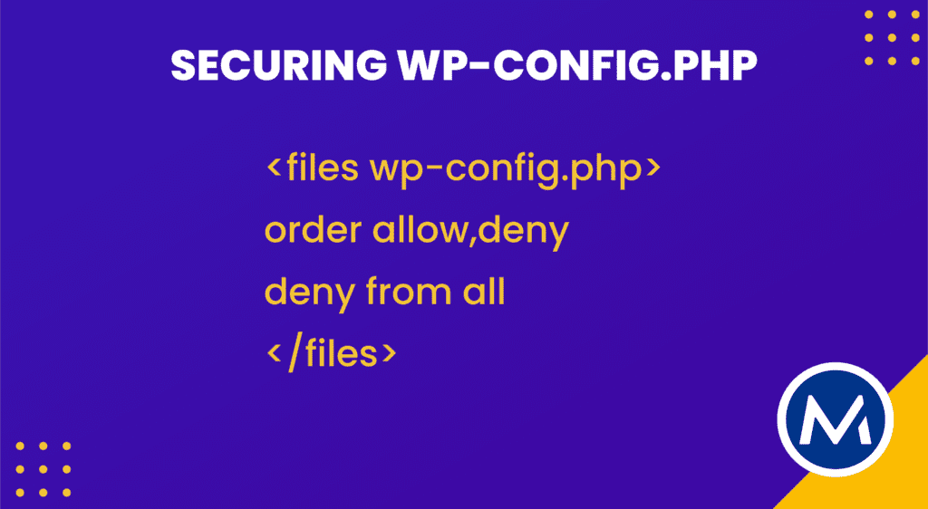 Secure wp-config.php