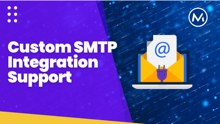 Custom SMTP Email