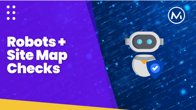Robots and Sitemap Checks