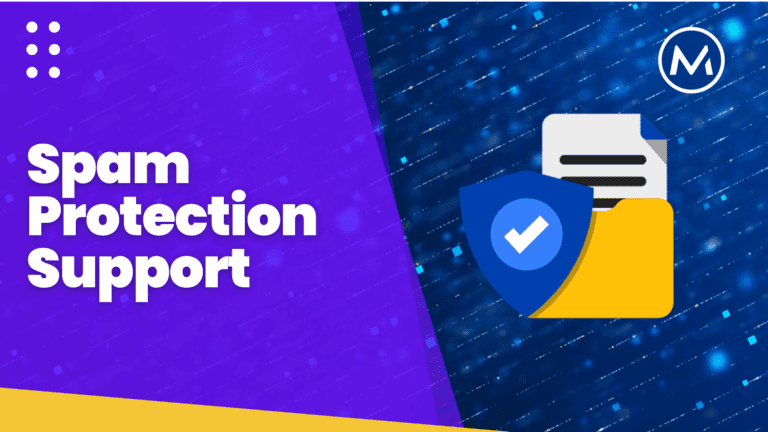 Spam Protection Support