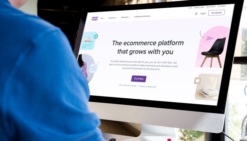 A checking out the WooCommerce Website