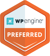 Badge for WP Engine Preferred Partner.
