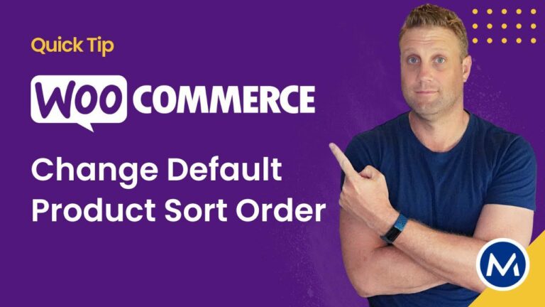 How to Sort Products In WooCommerce