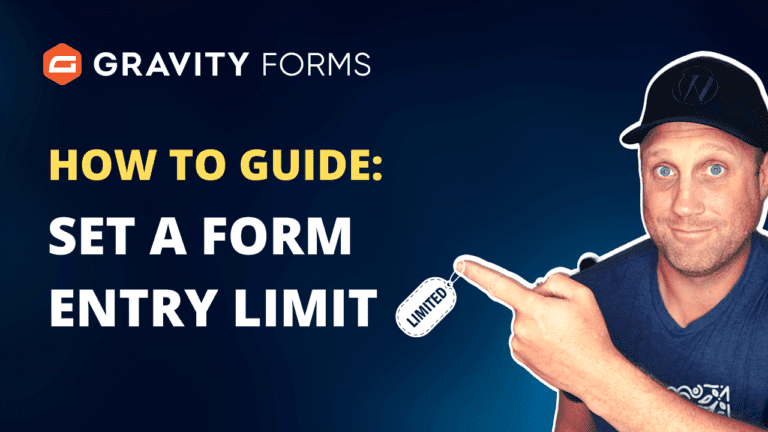 How to limit submissions in Gravity Forms