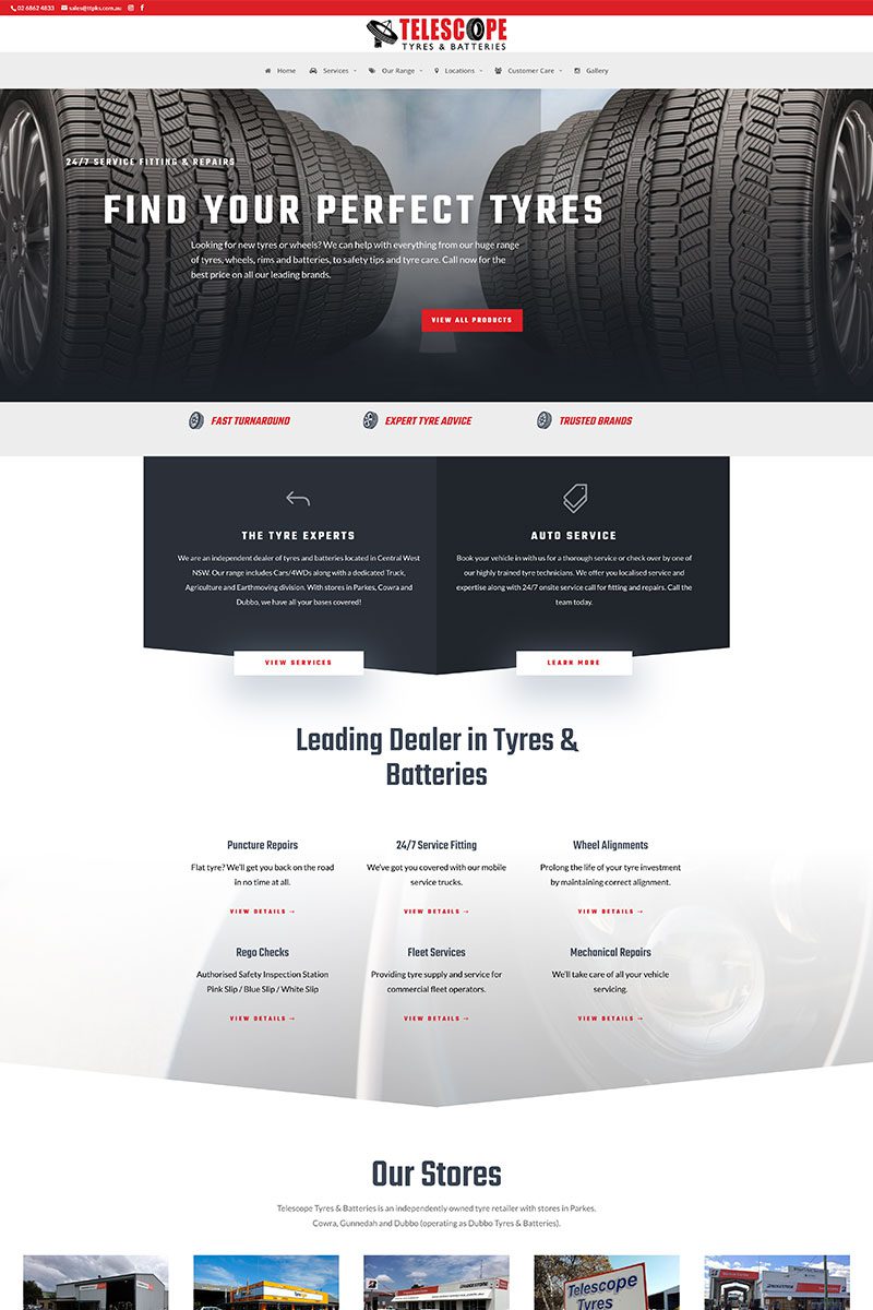 Telescope Tyres