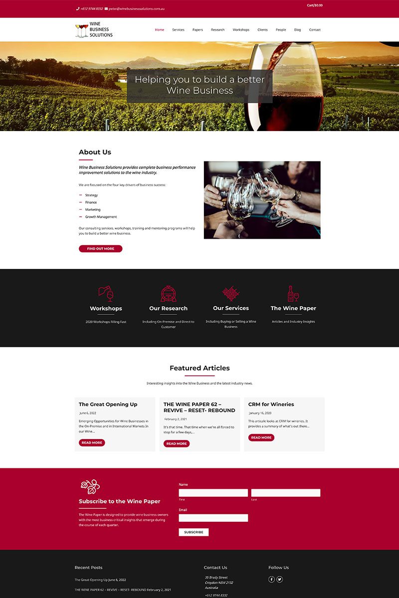 Wine Business Solutions