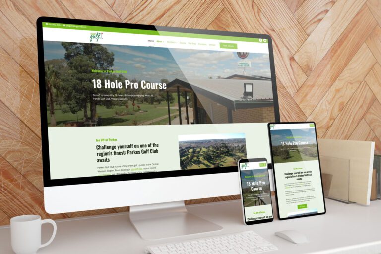 Parkes Golf Club’s Website Transformation