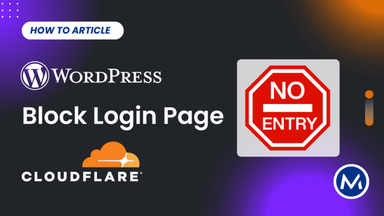 How to lockdown the WordPress Login with Cloudflare