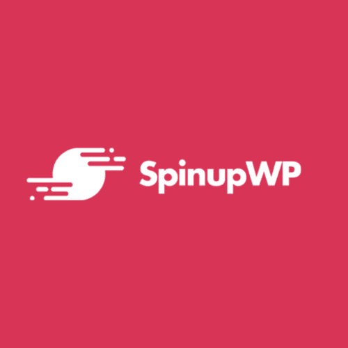 Spinup WP - Hosting control panel.