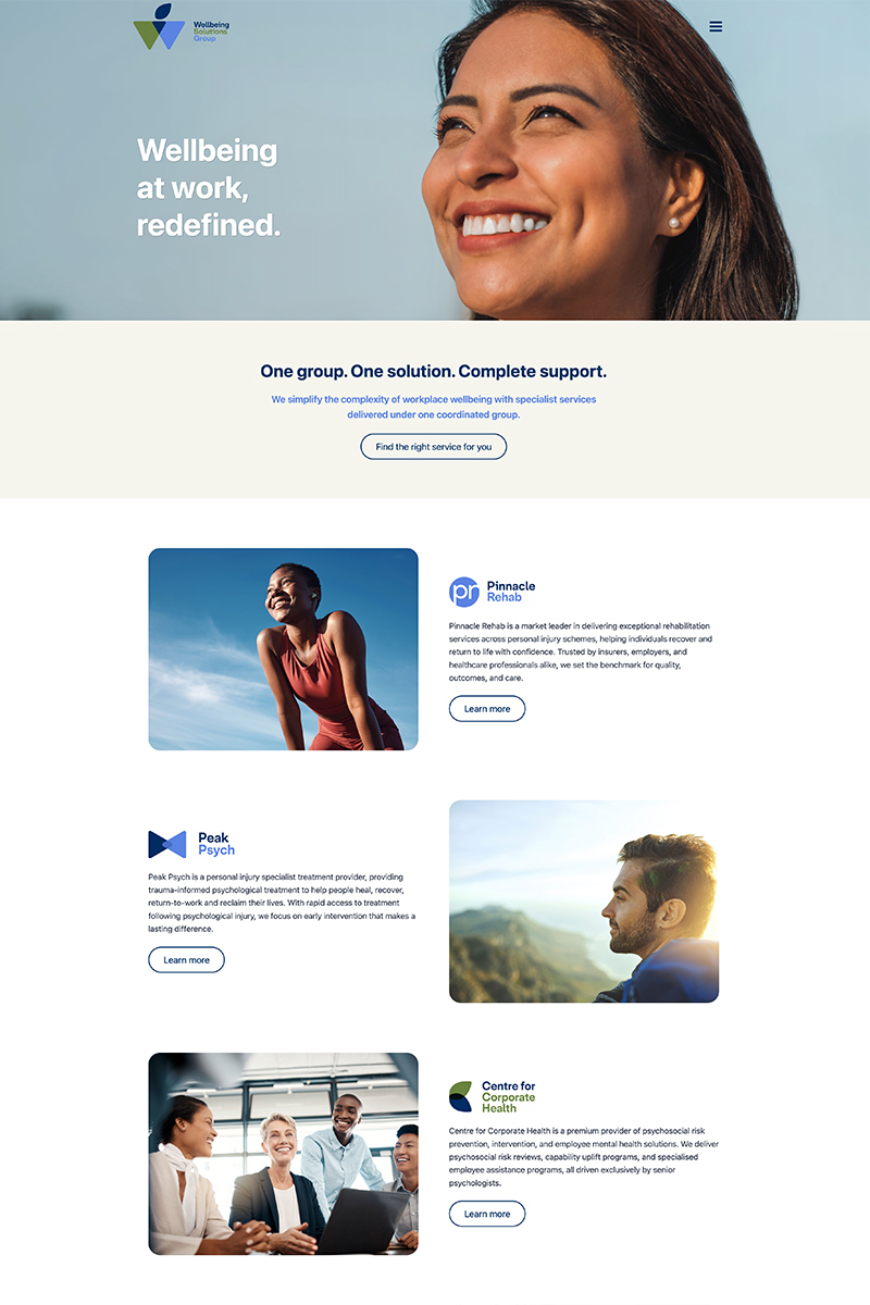 Wellbeing Solutions Group